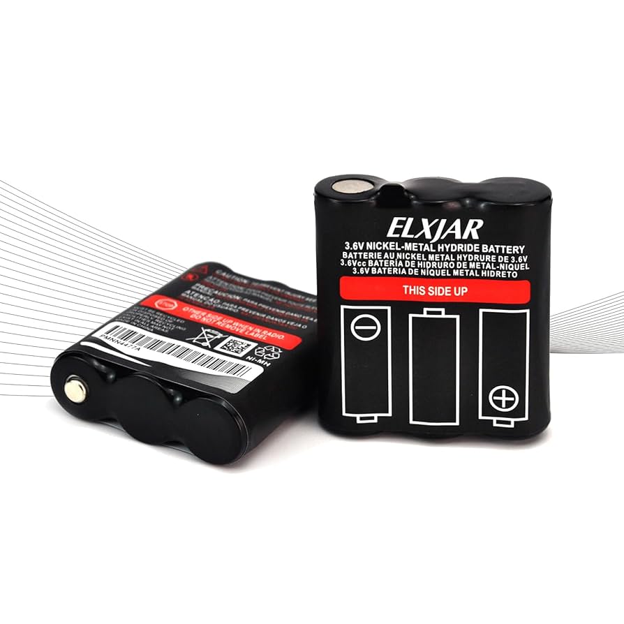 Amazon.com: YUTSUJO (2-Pack) 3.6V 800mAh Ni-MH Battery